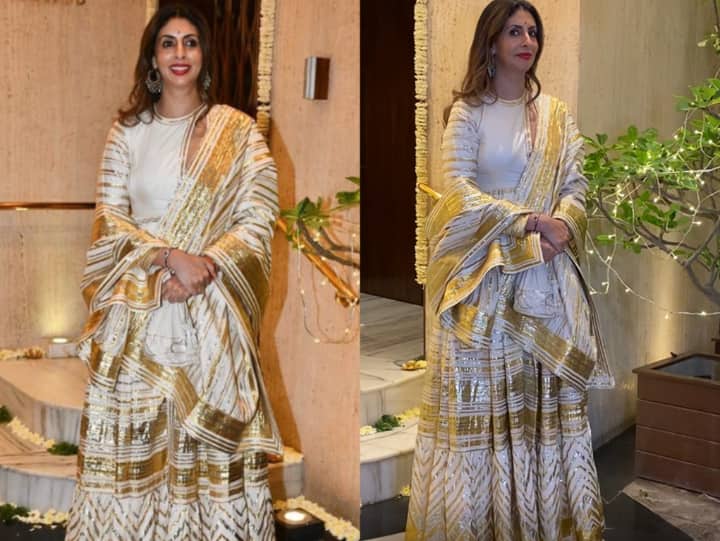 Manish Malhotra Diwali Bash: दिवाली पार्टी में अमिताभ बच्चन के बेटी श्वेता बच्चन ने पहनी 3 साल पहनी पुरानी ड्रेस