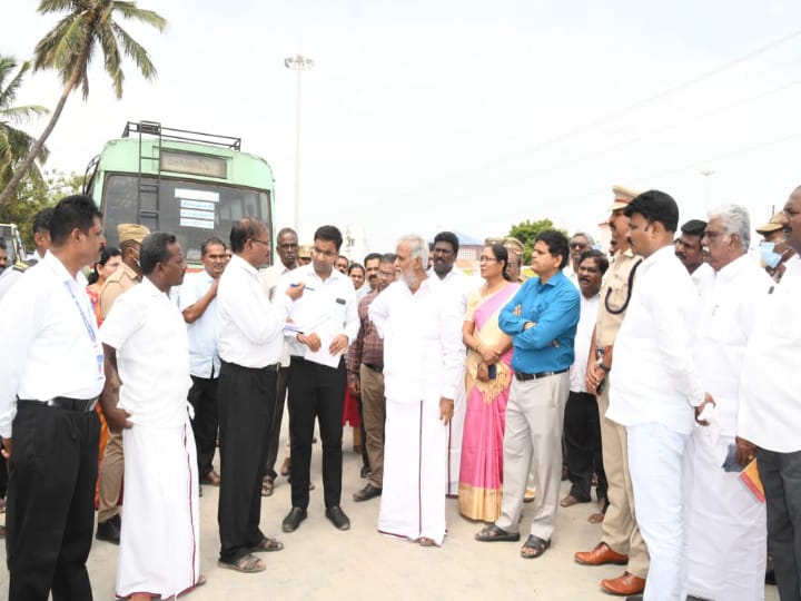 Thiruchendur : திருச்செந்தூர் முருகன் சாட்சியாக ஒரு பைசா கூட தனியார் நிறுவனத்திடம் கேட்கவில்லை - அமைச்சர் சேகர்பாபு விளக்கம்