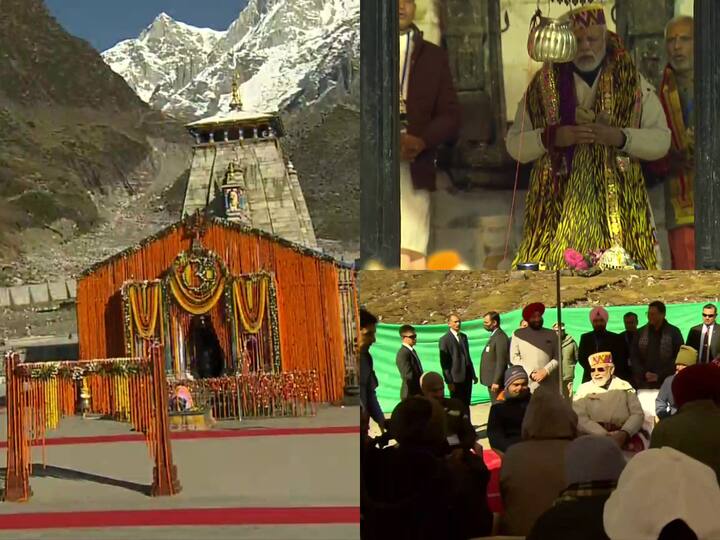 Prime Minister Narendra Modi offered prayers at Shri Kedarnath Temple during his two-day visit to Uttarakhand. He also launched several development projects