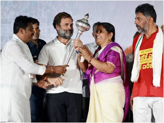 Congress Bharat Jodo Yatra Re-enter In Karnataka, Photos Of Rahul Gandhi | Bharat  Jodo Yatra: भारत जोड़ो यात्रा फिर पहुंची कर्नाटक, अलग अंदाज में दिखे राहुल  गांधी, देखें तस्वीरें