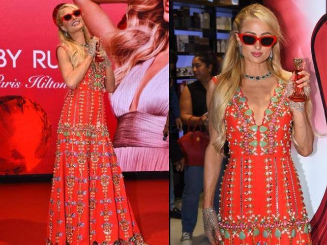 Paris Hilton Latest Pics: अमेरिकी मॉडल पेरिस हिल्टन इन दिनों भारत में मौजूद हैं. इस दौरान पेरिस हिल्टन की लेटेस्ट तस्वीरों ने सोशल मीडिया पर बवाल मचा दिया है.