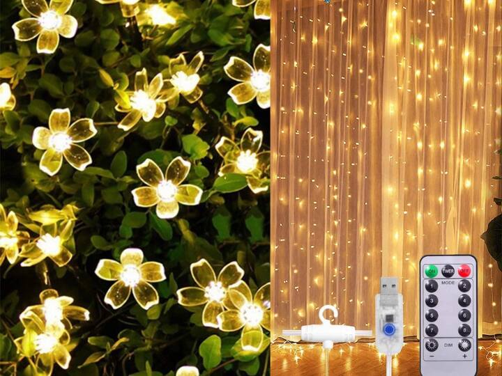 Amazon Diwali Sale Decorative Lights For Diwali Heavy Discount On Ladi Lights For Diwali Solar Light For Diwali Amazon Deal: दिवाली के लिये खरीदें ये सोलर लाइट, दिन में फ्री में चार्ज करें, रात को जगमगायेगा घर