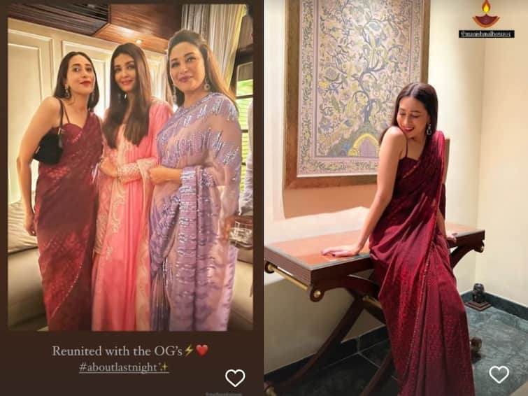 Karisma Kapoor Shares Rare Pic With Aishwarya Rai Bachchan From Manish Malhotra Diwali Bash