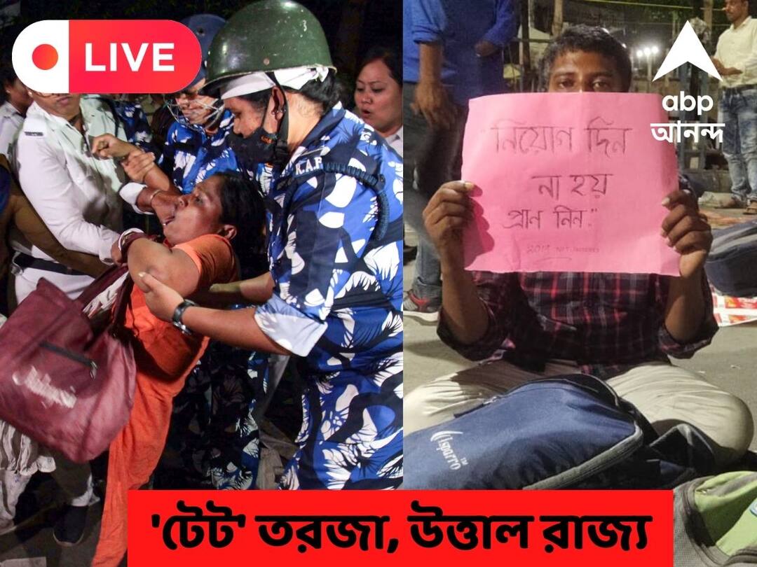 TET Protest LIVE : ১১ হাজার ৭৬৫ শূন্যপদে প্রাথমিক শিক্ষক নিয়োগের বিজ্ঞপ্তি প্রকাশ পর্ষদের TET Protest Live Updates: Job seekers protest at salt lake demanding recruitment from west bengal government know details TET Protest LIVE : ১১ হাজার ৭৬৫ শূন্যপদে প্রাথমিক শিক্ষক নিয়োগের বিজ্ঞপ্তি প্রকাশ পর্ষদের