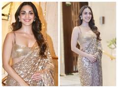 Celebs Diwali Party: दिवाली पार्टी में गोल्डन गर्ल बनकर पहुंचीं कियारा आडवाणी, साड़ी में लगीं बेहद हसीन