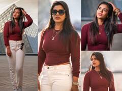 Aishwarya Rajesh :  காதல் நகரம் பாரிஸில் இருந்து ஐஸ்வர்யா ராஜேஷின் லேட்டஸ்ட் ஸ்டில்ஸ்!