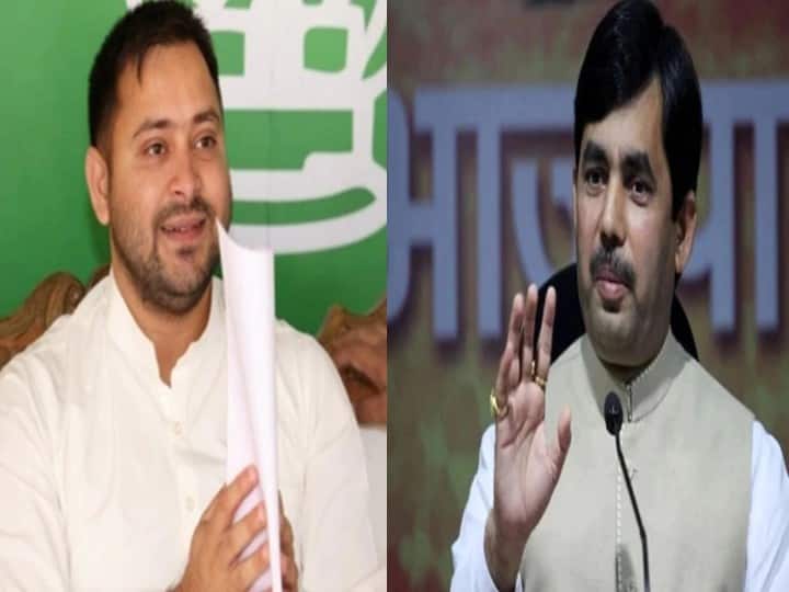 Shahnawaz Hussain Targeted Tejashwi Yadav for giving 'employment' in Bihar said- the Process started in the Previous NDA government RJD has no role ann बिहार में 'रोजगार’ देने पर शाहनवाज हुसैन ने तेजस्वी को घेरा, कहा- पूर्व की NDA सरकार में शुरू हुआ प्रोसेस, RJD का कोई रोल नहीं