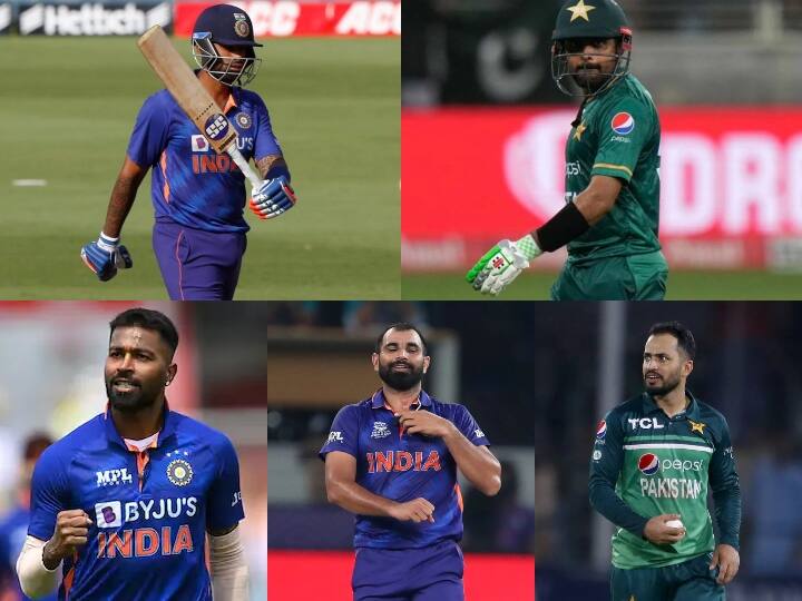 Players like Suryakumar Yadav Babar Azam can be match winners india vs pakistan T20 World Cup match IND vs PAK: इन 5 खिलाड़ियों के प्रदर्शन पर रहेंगी सभी की नजरें, अकेले पलट सकते हैं मैच