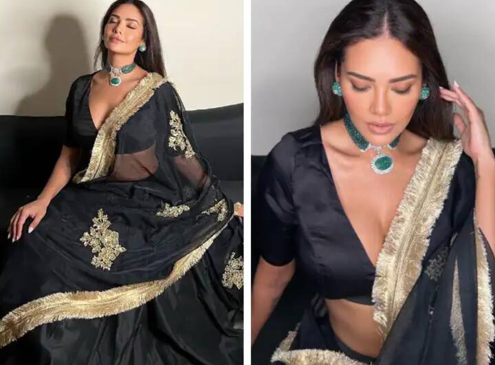 Esha Gupta Pics: ਅਭਿਨੇਤਰੀ ਈਸ਼ਾ ਗੁਪਤਾ ਨੇ 'ਧਨਤੇਰਸ' ਦੇ ਇਸ ਖਾਸ ਮੌਕੇ 'ਤੇ ਦੀਵਾਲੀ ਦੀ ਵਧਾਈ ਦਿੱਤੀ ਹੈ। ਇਸ ਮੌਕੇ ਅਦਾਕਾਰਾ ਨੇ ਆਪਣੀਆਂ ਖੂਬਸੂਰਤ ਤਸਵੀਰਾਂ ਸ਼ੇਅਰ ਕੀਤੀਆਂ ਹਨ।