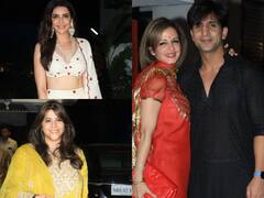 Sussanne Khan, Arslan Goni And Ekta Kapoor Attend Karishma Tanna's Diwali Party - See Pics