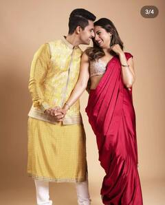 Sargun Mehta Ravi Dubey: ਸਰਗੁਣ ਮਹਿਤਾ ਤੇ ਰਵੀ ਦੂਬੇ ਨੇ ਰੋਮਾਂਟਿਕ ਅੰਦਾਜ਼ `ਚ ਫ਼ੈਨਜ਼ ਨੂੰ ਦਿੱਤੀ ਦੀਵਾਲੀ ਦੀ ਵਧਾਈ, ਤਸਵੀਰਾਂ ਕੀਤੀਆਂ ਸ਼ੇਅਰ