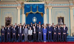 T20 WC: ਵਿਰਾਟ ਕੋਹਲੀ ਨੇ ਮੈਲਬੌਰਨ 'ਚ ਰਾਜਪਾਲ ਨਾਲ ਕੀਤੀ ਮੁਲਾਕਾਤ, ਕਪਤਾਨ ਰੋਹਿਤ ਸ਼ਰਮਾ ਨੇ ਦਿੱਤਾ ਖਾਸ ਤੋਹਫਾ