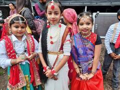 बेल्जियम में हुआ दिवाली आयोजन , छत्तीसगढ़ के लोकगीत 'हमर पारा तुम्हर पारा' पर थिरके विदेशी