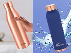 प्लास्टिक बोतल से पाएं छुटकारा, अमेजन से बेहद सस्ते में खरीदें कॉपर बॉटल का ये शानदार कलेक्शन