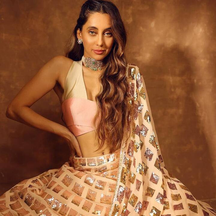 Anusha Dandekar Photo:: વીજે અનુષા દાંડેકરે તેના દિવાળી લૂકથી સોશિયલ મીડિયા પર ધૂમ મચાવી છે.