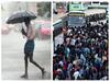 Chennai rain: சென்னையில் தொடரும் சாரல் மழை: சிரமத்துக்குள்ளாகும் பயணிகள்..