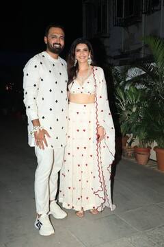 Sussanne Khan, Arslan Goni And Ekta Kapoor Attend Karishma Tanna's Diwali Party - See Pics