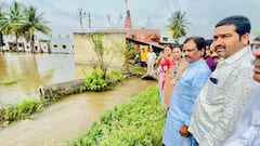 PHOTO: विरोधीपक्ष नेते अंबादास दानवेंकडून नुकसानग्रस्त भागाची पाहणी