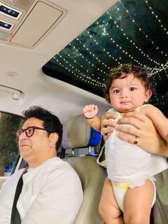 Raj Thackeray: आजोबा नातवाच्या प्रेमाचं ट्युनिंग; कधी फोटोग्राफर तर कधी ड्रायव्हर, नातवाला असा वेळ देतात राज ठाकरे