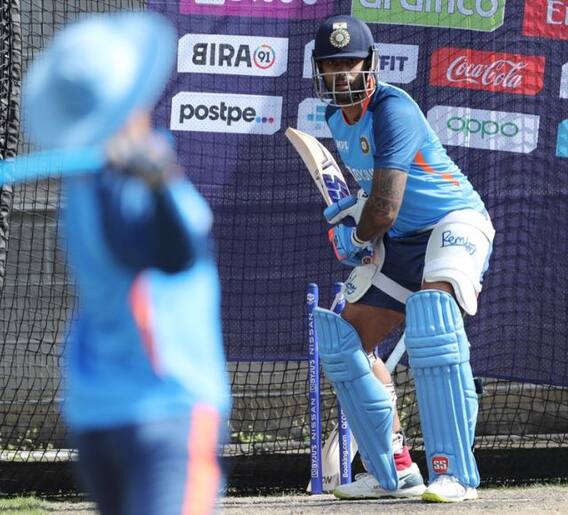 महामुकाबल्यापूर्वी टीम इंडियाता कसून सराव