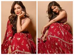फेस्टिव वाइब्स के साथ सामने आया Chitrangda Singh का ये खूबसूरत ट्रेडिशनल अवतार, रेड लहंगे में लगीं कयामत