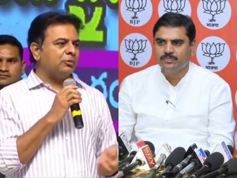 BJP leader Vishnu Vardhan Reddy strong reply to IT Minister KTR over Petrol Price Issue BJP Fires on KTR: మంత్రి కేటీఆర్ మోడీ చమురు కామెంట్స్ - అదిరిపోయే కౌంటర్ ఇచ్చిన విష్ణువర్ధన్ రెడ్డి