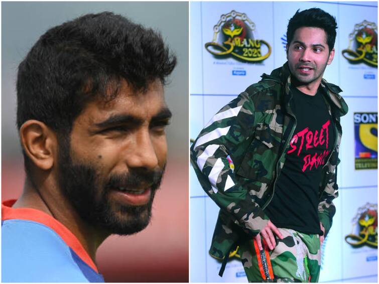 T20 World Cup 2022 India vs Pakistan Bhediya Varun Dhawan corrected for saying Jasprit Bumrah play big role IND vs PAK Match Varun Dhawan Gets Corrected For Saying 'Jasprit Bumrah Will Play Big Role' In T20 World Cup - WATCH