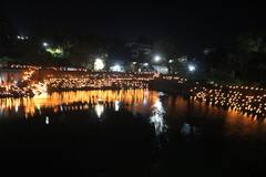 Panhala Fort : ऐतिहासिक किल्ले पन्हाळगडावर कोल्हापूर हायकर्सकडून दीपोत्सव