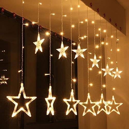 Stars Led Diwali Lights Curtain String : इन लाइट्स का इस्तेमाल खिड़कियों और पर्दों के पास किया जा सकता हैं. इसमें दो साइज के स्टार दिए गए हैं और बीच में छोटी-छोटी फेरी लाइट्स भी है, जो स्टार के बीच सेट की गई है. इसमें आपको दो आकार के 12 स्टार मिल सकते हैं. इसे आप अमेजन पर 498 रुपये की कीमत में खरीद सकते हैं.