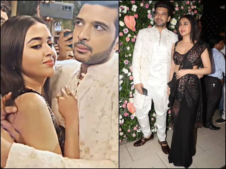 भीड़ में फंसी Tejasswi Prakash को कुछ यूं बचाते दिखे Karan Kundrra, लोग बोले- ओवरएक्टिंग कर रहे हैं..