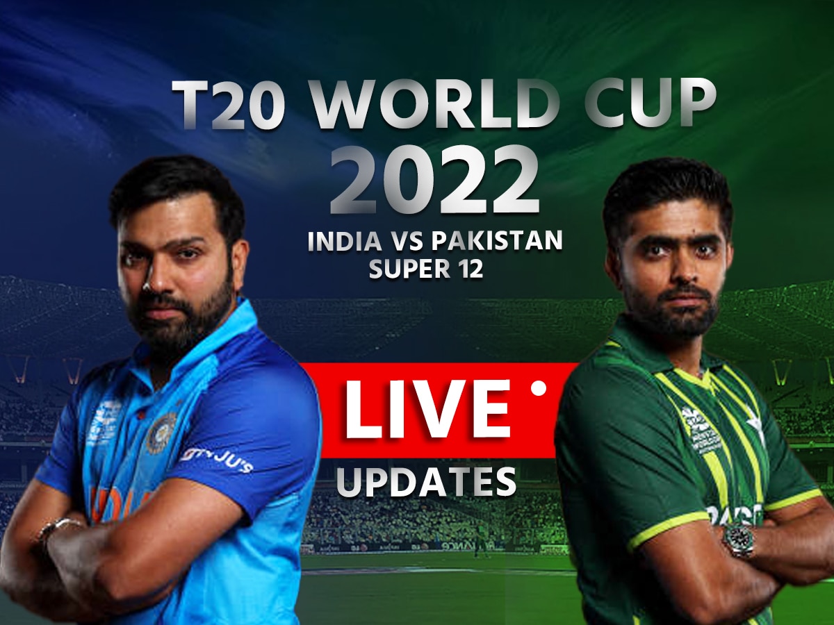 IND Vs PAK LIVE Score India Play Pakistan To Kickstart World Cup Campaign On Sunday At MCG