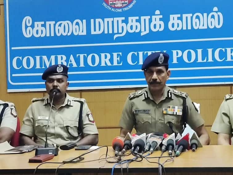 DGP sylendra babu explains cylinder exploded in the car in Coimbatore Coimbatore Blast : 