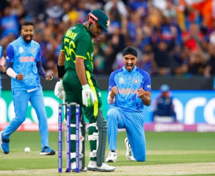 ICC T20 WC 2022: Pakistan given target of 160 runs against India Match 16 at MCG Stadiu IND vs PAK, 1 Innings Highlight:  ભારતને જીતવા 160 રનનો ટાર્ગેટ, મસૂદ-અહેમદની ફિફટી, અર્શદીપ-હાર્દિકની 3-3 વિકેટ
