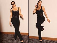 Janhvi Kapoor Pics: ब्लैक जंपसूट-सनग्लासेज, क्या आपने भी देखीं जाह्नवी कपूर के स्टाइलिश कॉम्बिनेशन की ये तस्वीरें?