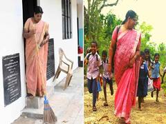 केरल के इस गांव में लोग सीख रहे हैं हिंदी, जानकी अम्मा पढ़ रही हैं, 'एक ठंडी अंधेरी रात सड़क पे जा रहा है'