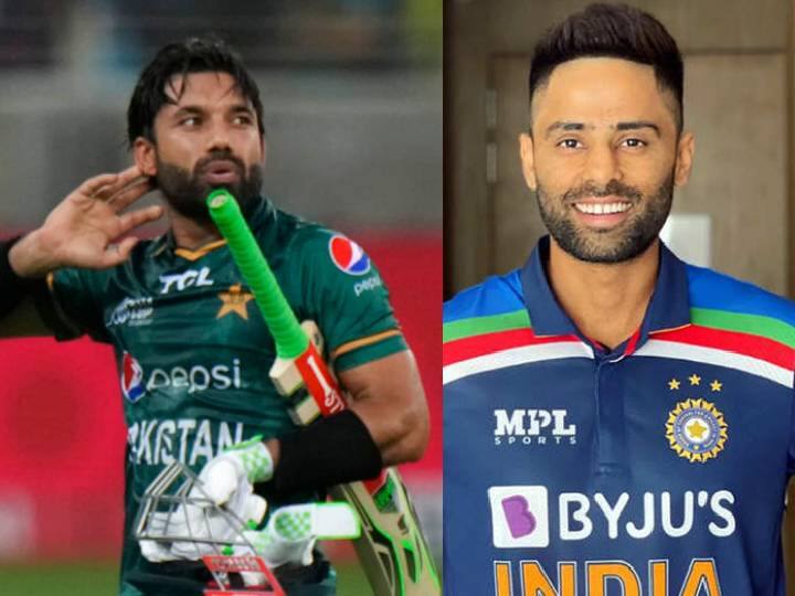 India v s Pakistan T20 World Cup 2022  statistics Comparison between suryakumar yadav vs mohammad rizwan IND vs PAK T20 World cup: சூர்யகுமார் யாதவ் vs முகம்மது ரிஸ்வான்...யார் டாப் பிளேயர்...புள்ளி விவரங்கள் சொல்வது என்ன?