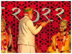 On Diwali Eve, 18 Lakh Earthen Lamps Light Up Ayodhya. PM Modi, Yogi Take Part In Grand Celebrations. IN PICS