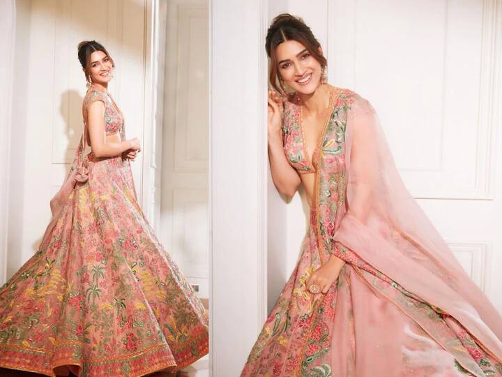 Kriti Sanon Festive Look: ਕ੍ਰਿਤੀ ਸੈਨਨ ਇਨ੍ਹੀਂ ਦਿਨੀਂ ਆਪਣੀ ਆਉਣ ਵਾਲੀ ਫਿਲਮ ਆਦਿਪੁਰਸ਼ ਨੂੰ ਲੈ ਕੇ ਚਰਚਾ 'ਚ ਹੈ, ਜਿਸ 'ਚ ਉਹ ਬਾਹੂਬਲੀ ਪ੍ਰਭਾਸ ਨਾਲ ਸਿਲਵਰ ਸਕ੍ਰੀਨ ਸ਼ੇਅਰ ਕਰੇਗੀ।