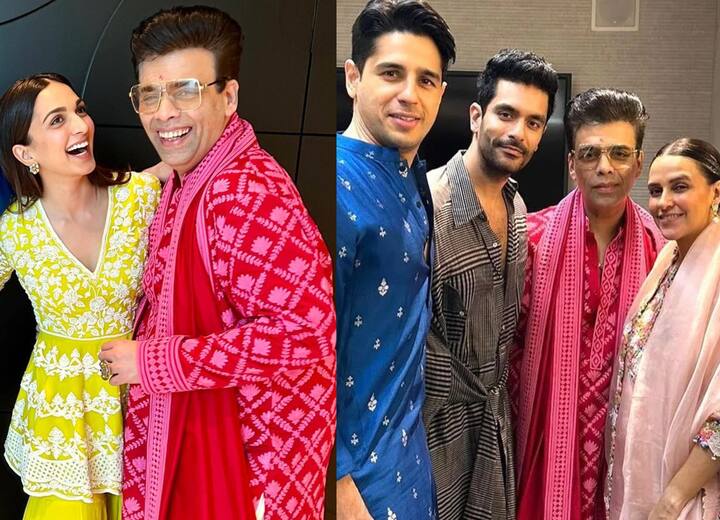 देश इस समय रोशनी का त्योहार दिवाली मना रहा है. लोग घरों और दुकानों को सजाने में लगे हुए हैं. दिवाली को लेकर हर तरफ रौनक दिखाई दे रही है. खासकर बॉलीवुड गलियारों में दिवाली का खूब जश्न देखने को मिल रहा है. कई सितारों ने अपने-अपने घरों में प्री-दिवाली पार्टी का आयोजन किया. अब इस बीच करण जौहर के ऑफिस में हुई दिवाली पूजा की तस्वीरें सोशल मीडिया पर सुर्खियां बटोरने लगी हैं.