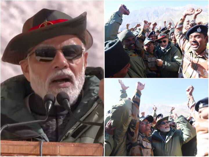 War is not first but last choice of india Know how to finish Terrorism says PM Modi In Kargil On Diwali ‘युद्ध पहला नहीं आखिरी विकल्प, लेकिन आतंक के फन को कुचलना जानते हैं’, करगिल में पीएम मोदी के भाषण की 10 बड़ी बातें