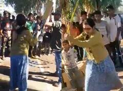 Watch: लखनऊ में दुकानों पर महिला की दबंगई, जमकर की तोड़फोड़, अब पुलिस ने लिया एक्शन