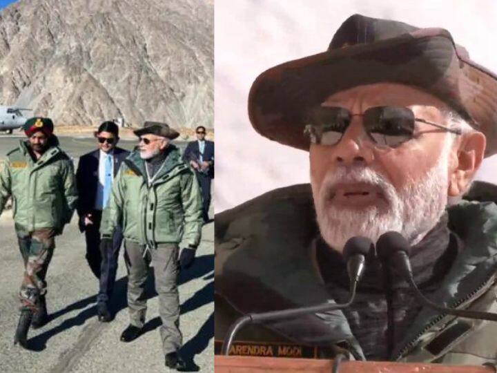 PM narendra modi kargil visit to celebrate diwali know pm modi connection with kargil PM Modi In Kargil: जवानों के साथ दीपावली मनाने पहुंचे पीएम मोदी, जानें क्या है 1999 में हुए करगिल युद्ध से उनका कनेक्शन