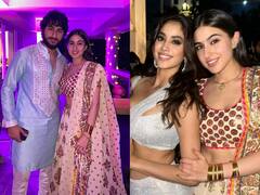 In Pics: दिवाली पर Sara Ali Khan ने शेयर की भाई और बेस्टी के साथ तस्वीरें, सिंपल लुक ने जीता फैंस का दिल