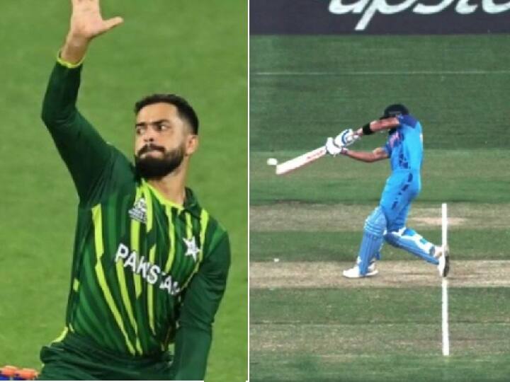 Former Pak Cricketers reaction on Mohammad Nawaz Last Over No ball IND vs PAK T20 WC 2022 IND vs PAK: मोहम्मद नवाज की इस गेंद पर छिड़ी बहस, पूर्व पाक क्रिकेटर्स ने अंपायर के फैसले पर खड़े किए सवाल