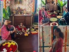 दिवाली पर ऐसे रौशन हुआ कंगना रनौत का आलीशान घर, यहां देखें इनसाइड तस्वीरें