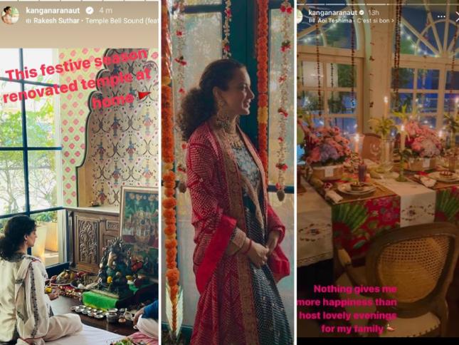 Diwali 2022: दिवाली पर ऐसे रौशन हुआ Kangana Ranaut का आलीशान घर, यहां देखें इनसाइड तस्वीरें