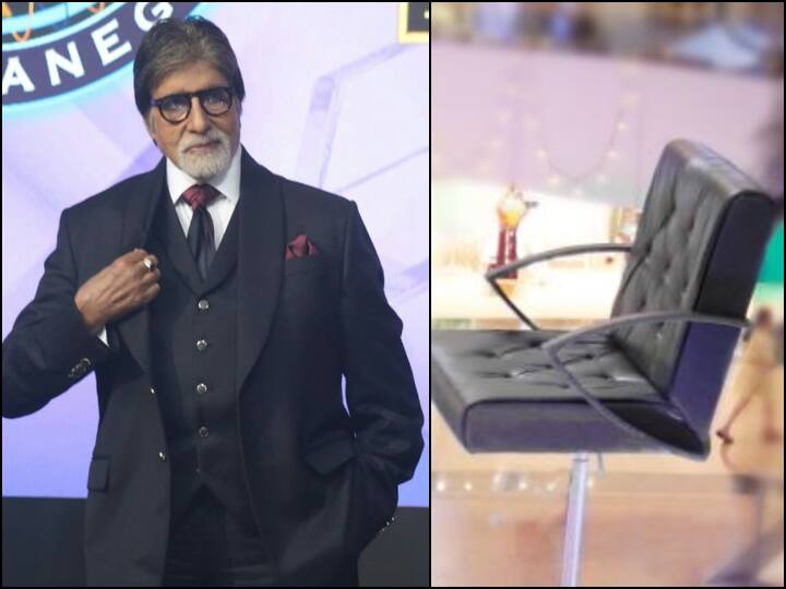Amitabh Bachchan tweeted on 16 Feet Tall KBC Hot Seat at a mall in Mumbai मुंबई के मॉल में बनी 16 फीट लंबा KBC का हॉटसीट, बिग बी ने फोटो शेयर कर दिया ऐसा रिएक्शन