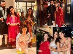 Ranbir-Alia से लेकर Saif-Kareena तक, देखिए बी-टाउन की बेस्ट ग्रुप दिवाली फोटोज