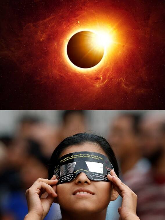 சூரிய கிரகணத்தை பாதுகாப்பாக பார்ப்பது எப்படி?