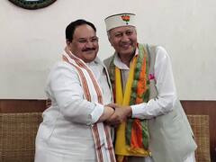 हिमाचल नाव: कांग्रेस छोड़ BJP में शामिल हुए मेजर विजय सिंह मनकोटिया, जेपी नड्डा ने किया स्वागत